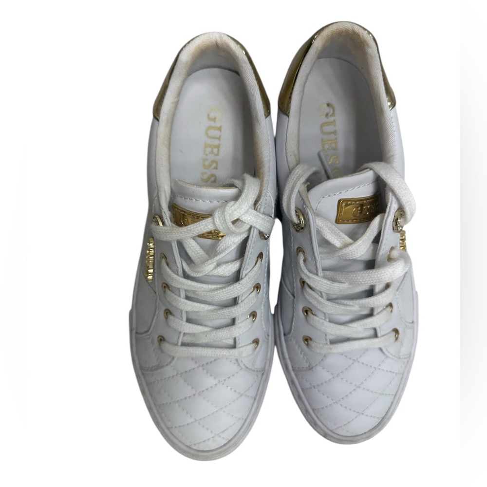 Guess white sneakers